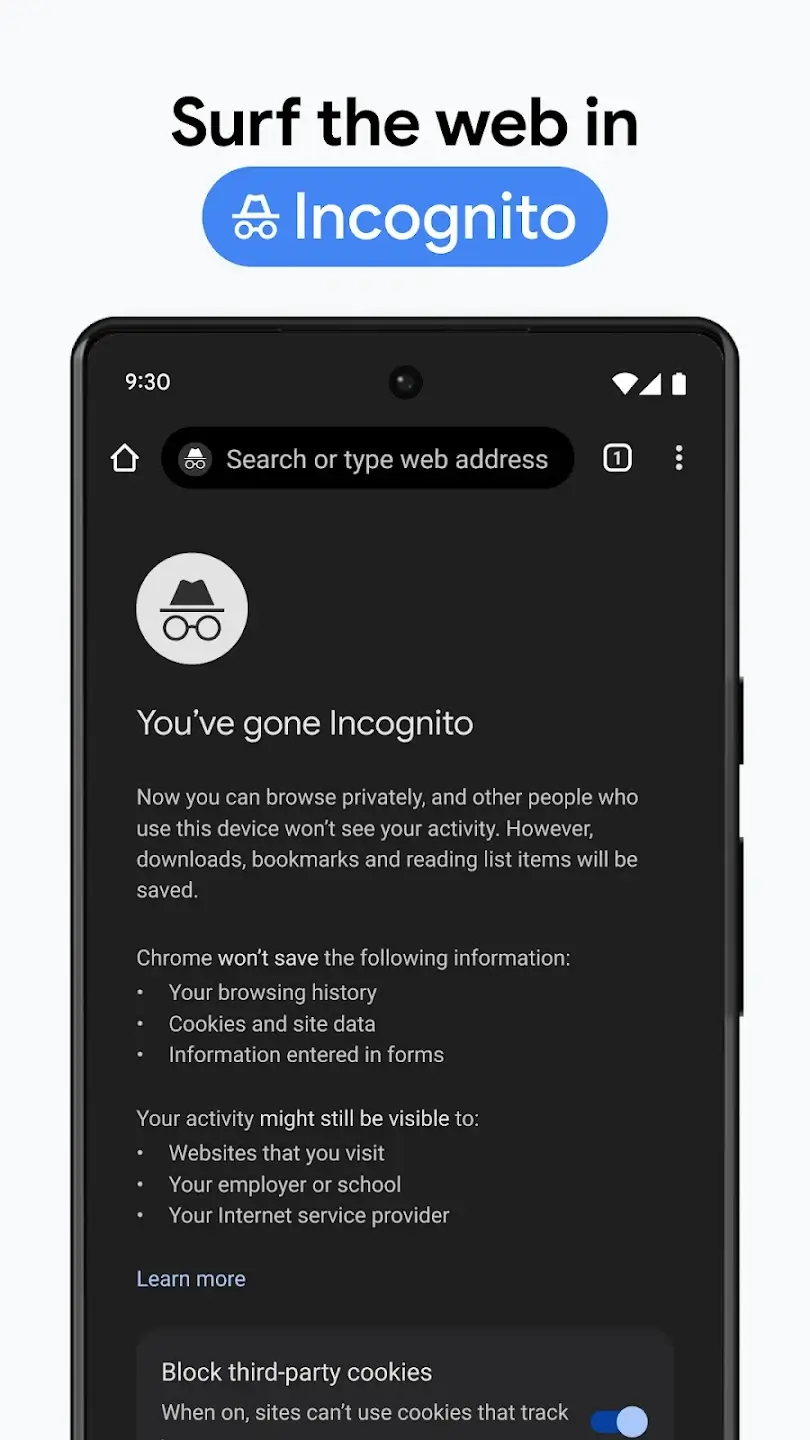 Screenshot Chrome APK
