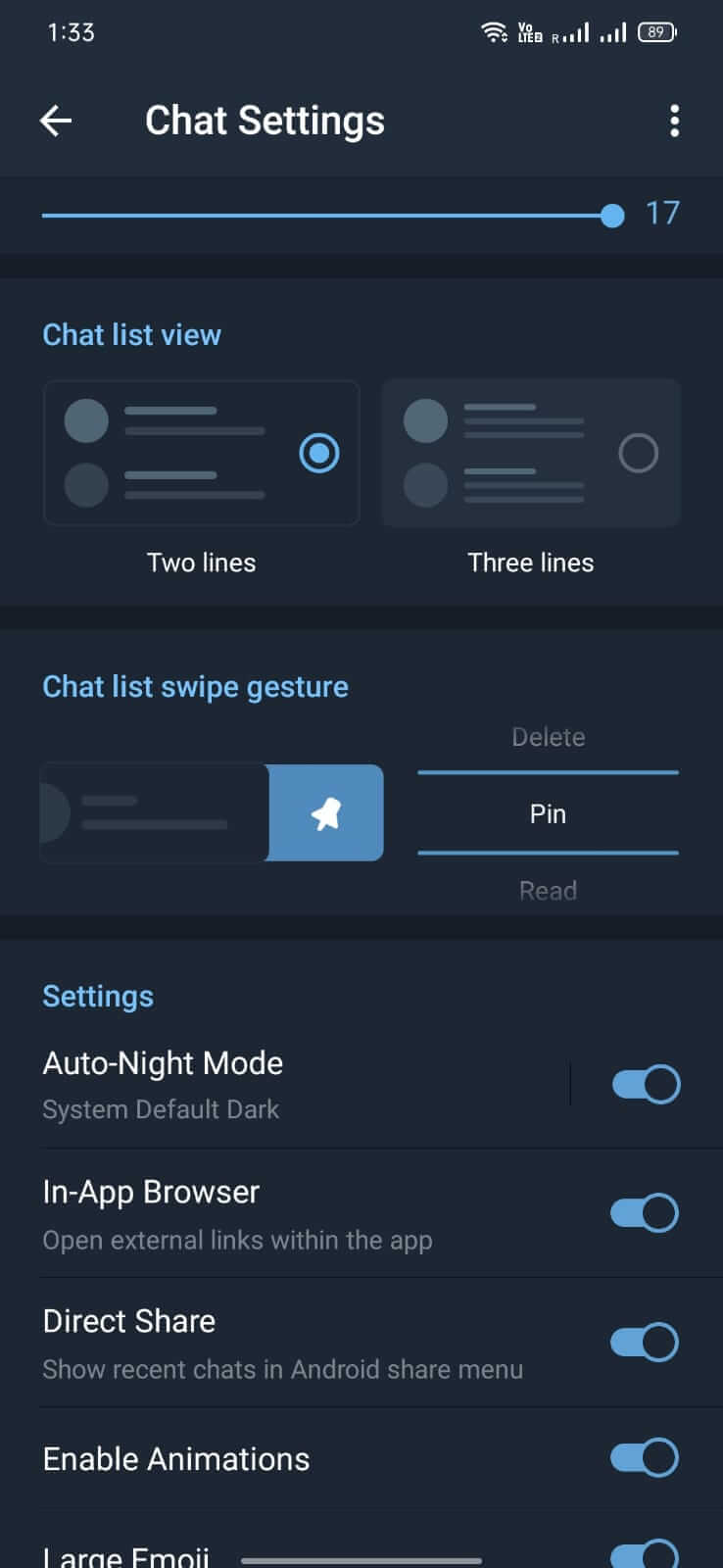 Screenshot GB Telegram APK v12.7.3