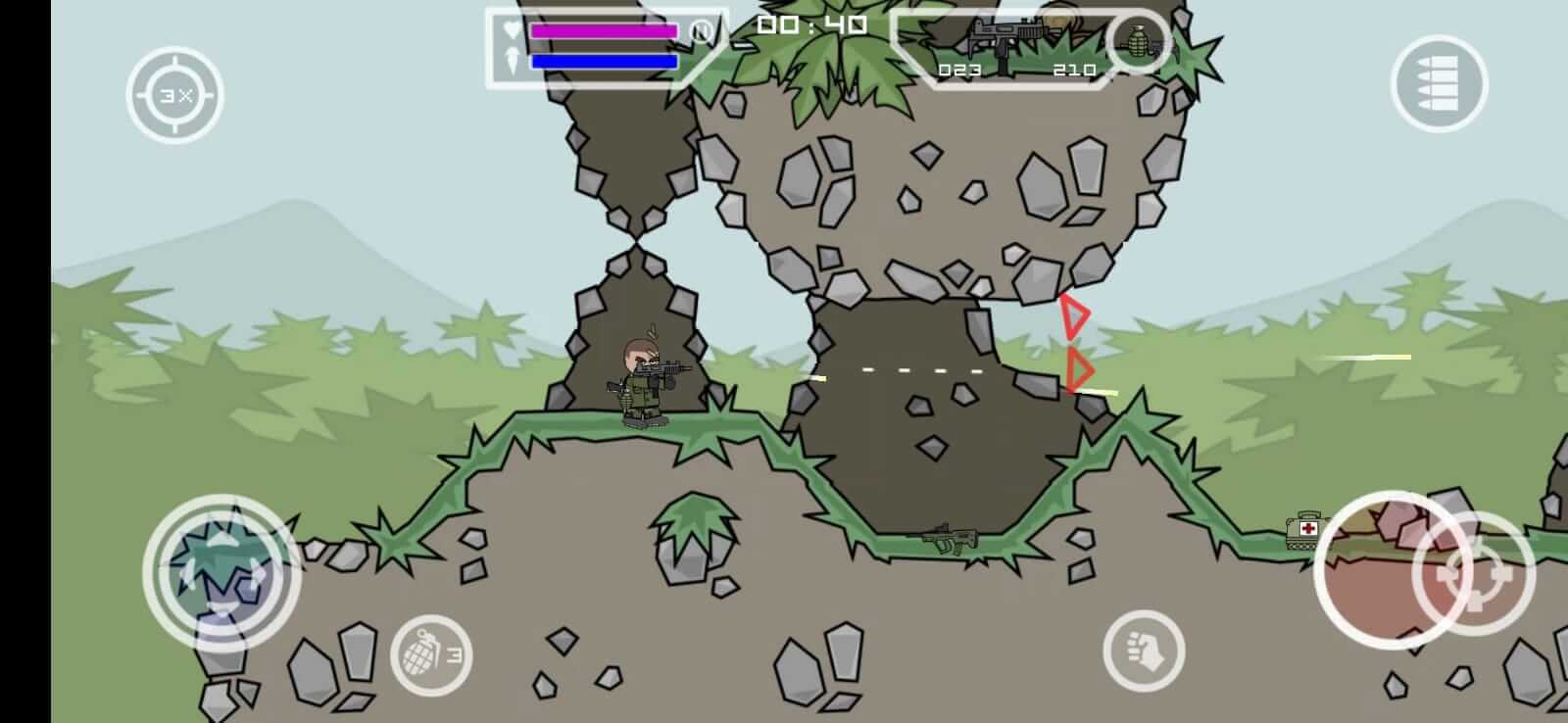 Screenshot Doodle Army 2: Mini Militia APK