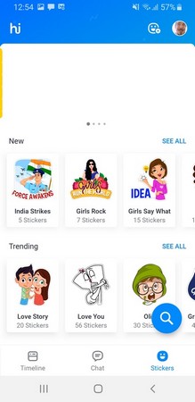 Screenshot Hike Messenger APK