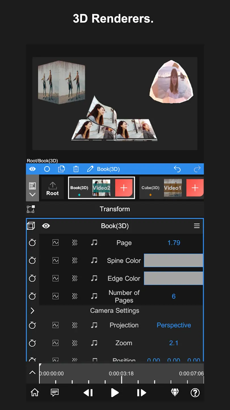 Screenshot Node Video Editor APK