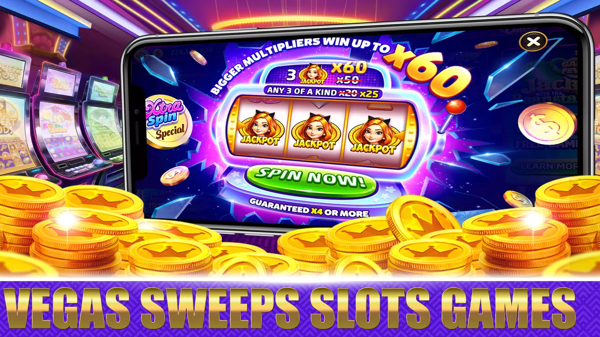 Screenshot Vegas Sweeps Slots 777 APK Download untuk Android