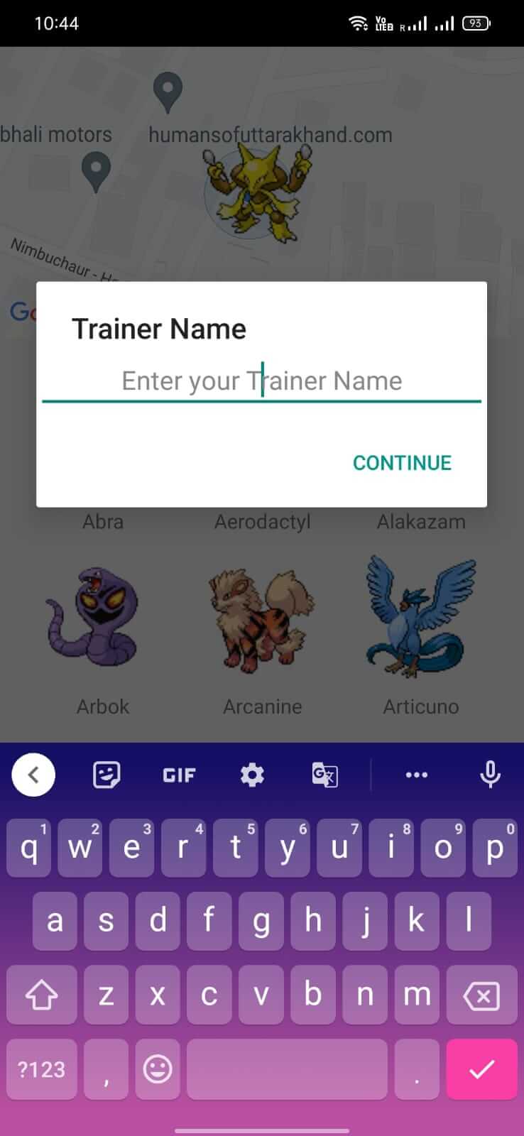 Screenshot Poke Radar APK v1.6
