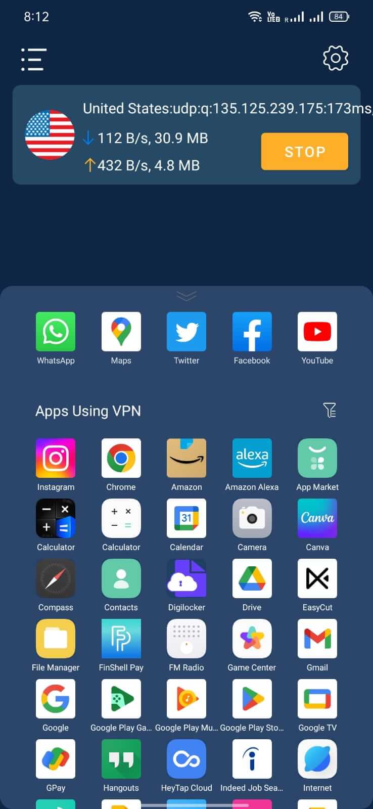 Screenshot SecVPN APK v6.0.077-RELEASE