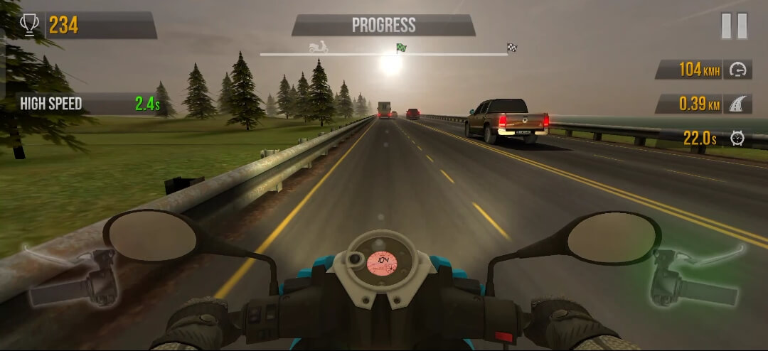 Screenshot Traffic Rider APK v2.11 untuk Android