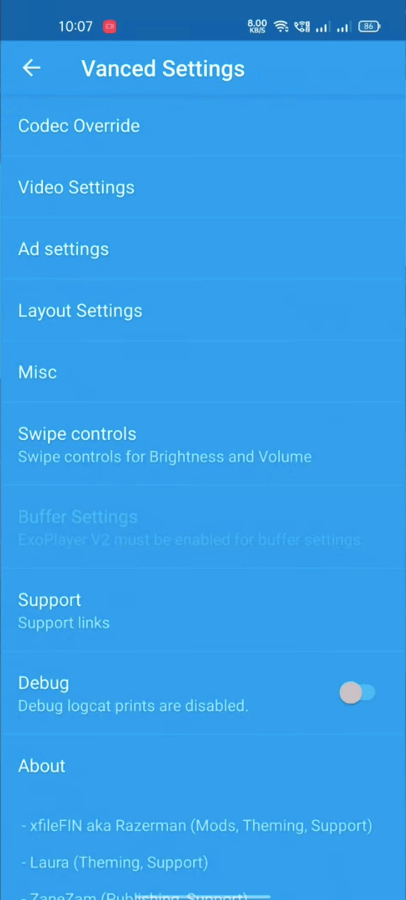 Screenshot YouTube Blue APK: Fitur Premium YouTube Gratis