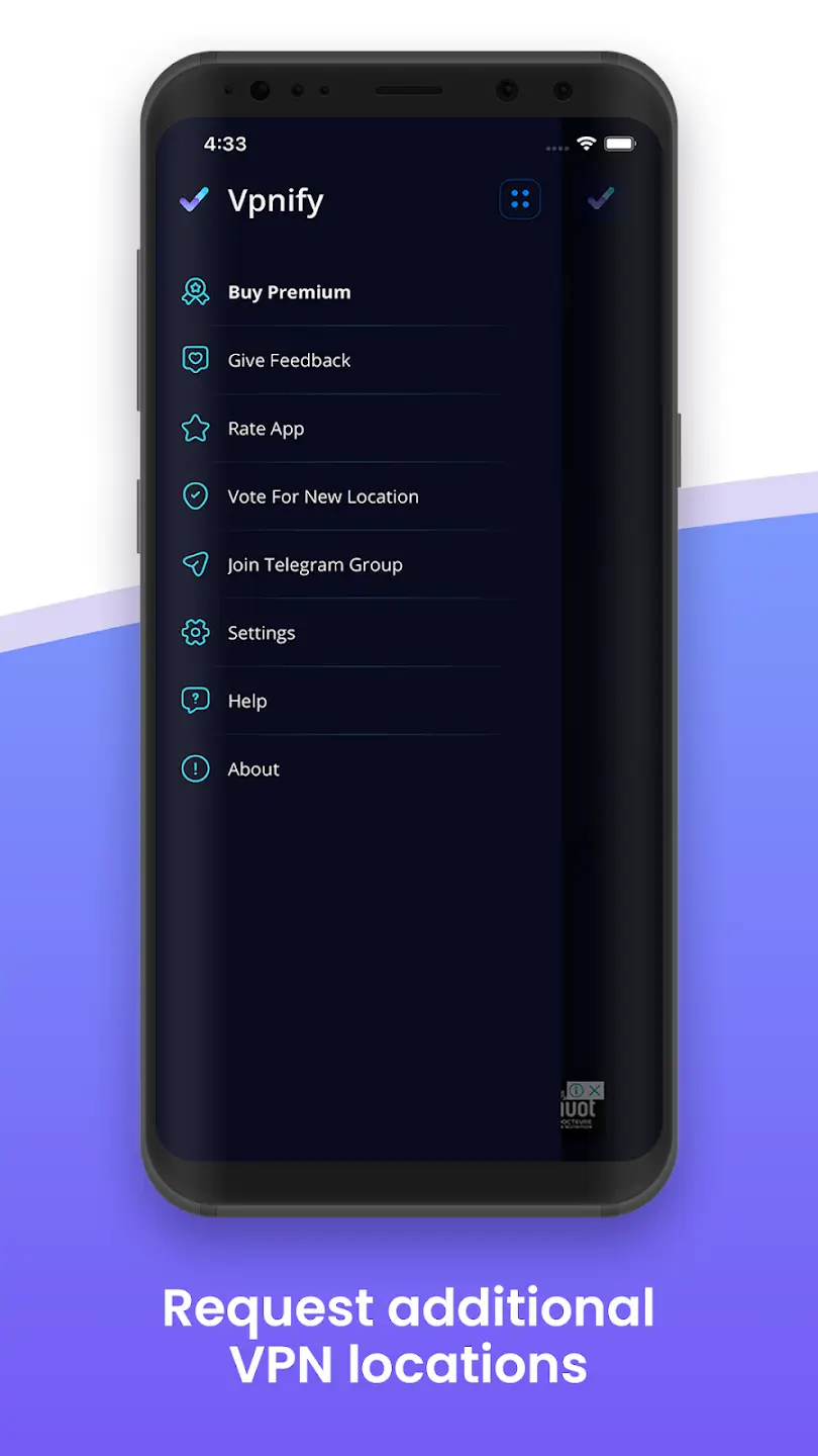 Screenshot VPNify APK