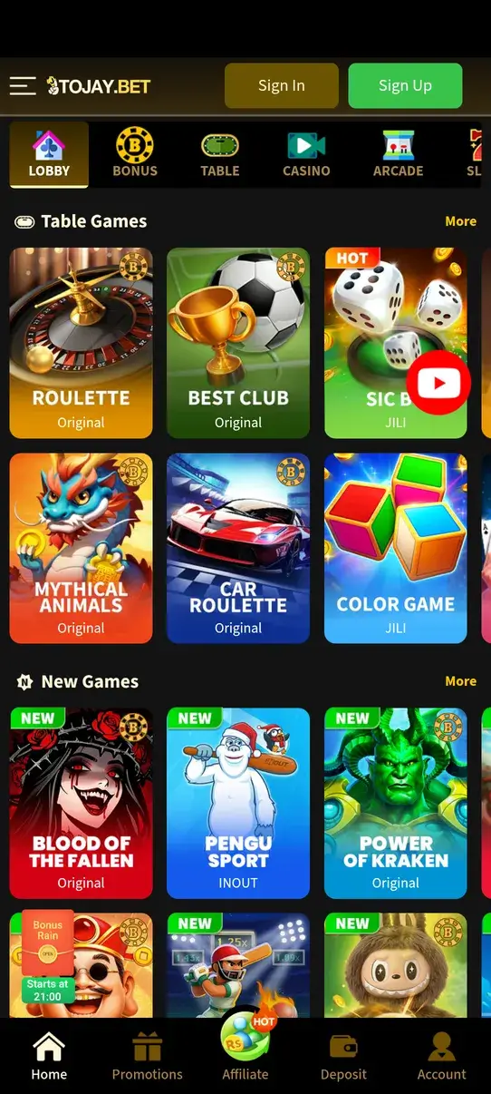 Screenshot 2J Bet APK v1.1.1 Download untuk Android