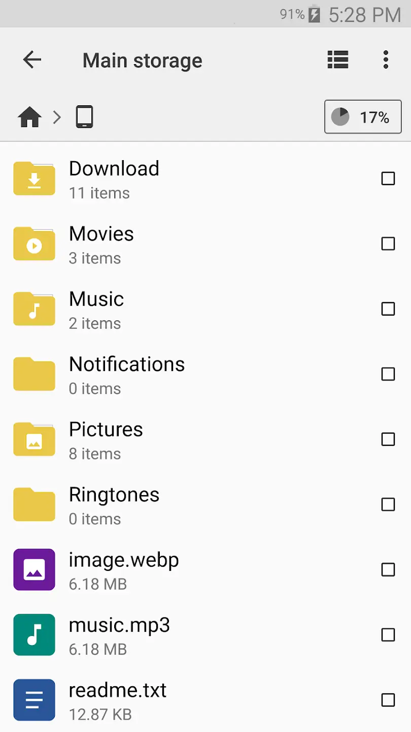 Screenshot CX File Explorer APK v2.7.1