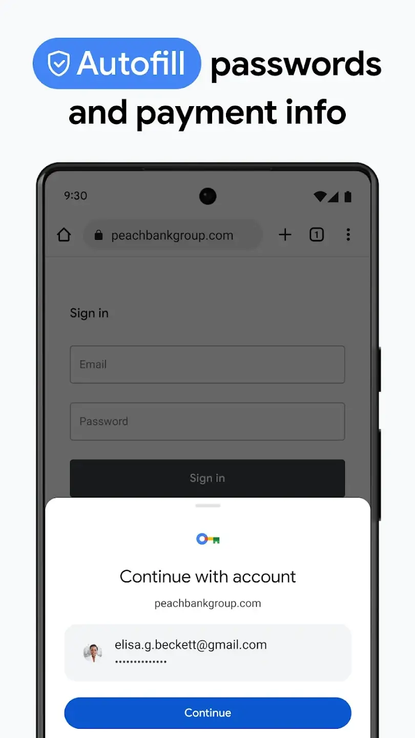 Screenshot Chrome APK