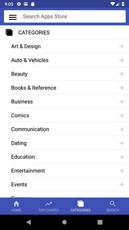 Screenshot A1 Apps Store Market APK v1.8