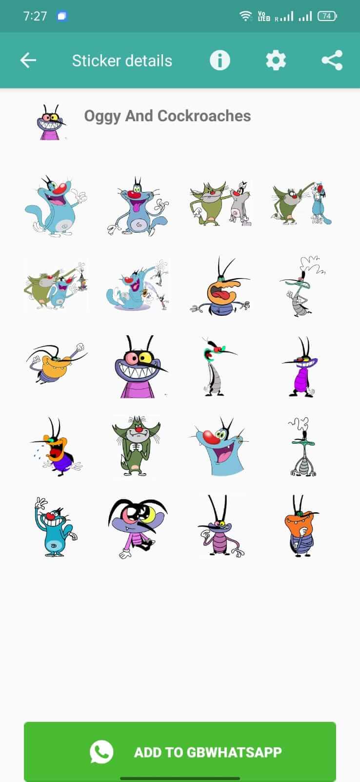 Screenshot GBStickers APK v2.00 untuk Android