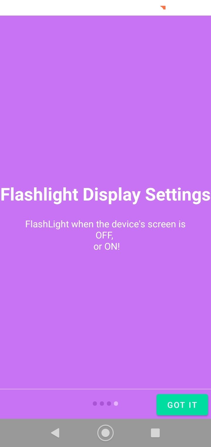 Screenshot Tap Tap Flashlight APK v1.9