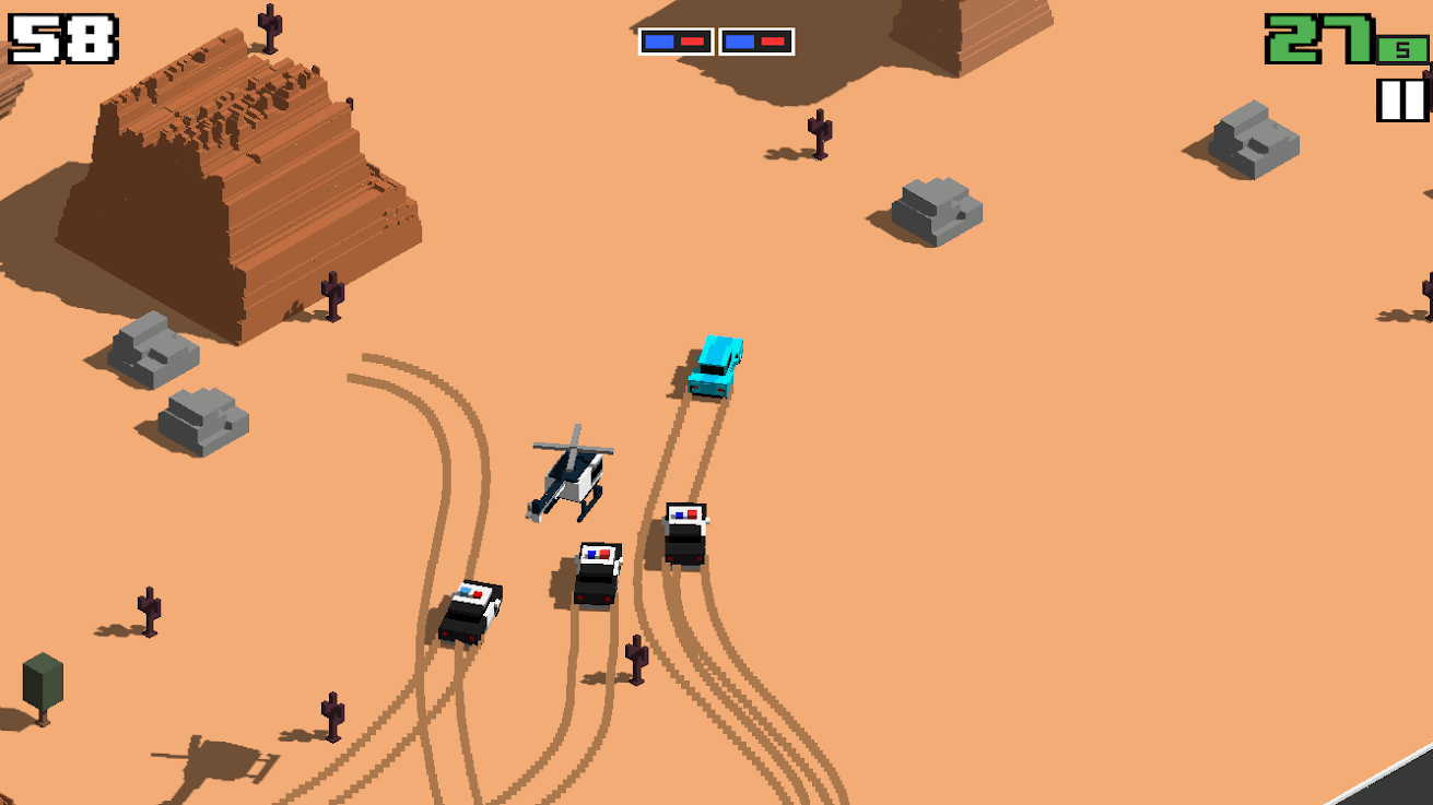Screenshot Smashy Road: Wanted APK