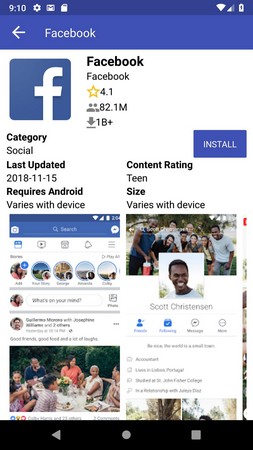 Screenshot A1 Apps Store Market APK v1.8