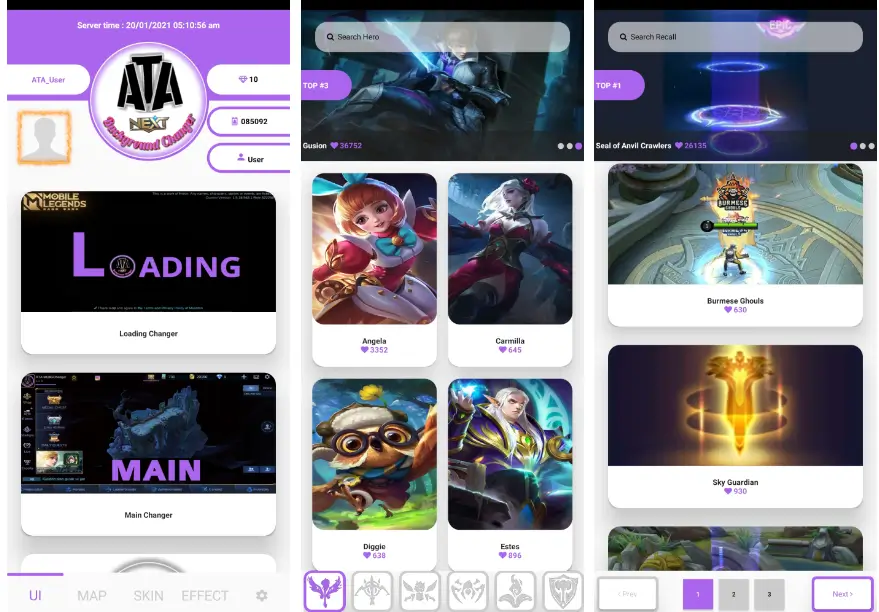 Screenshot ATA MLBG Changer APK 3.2.5