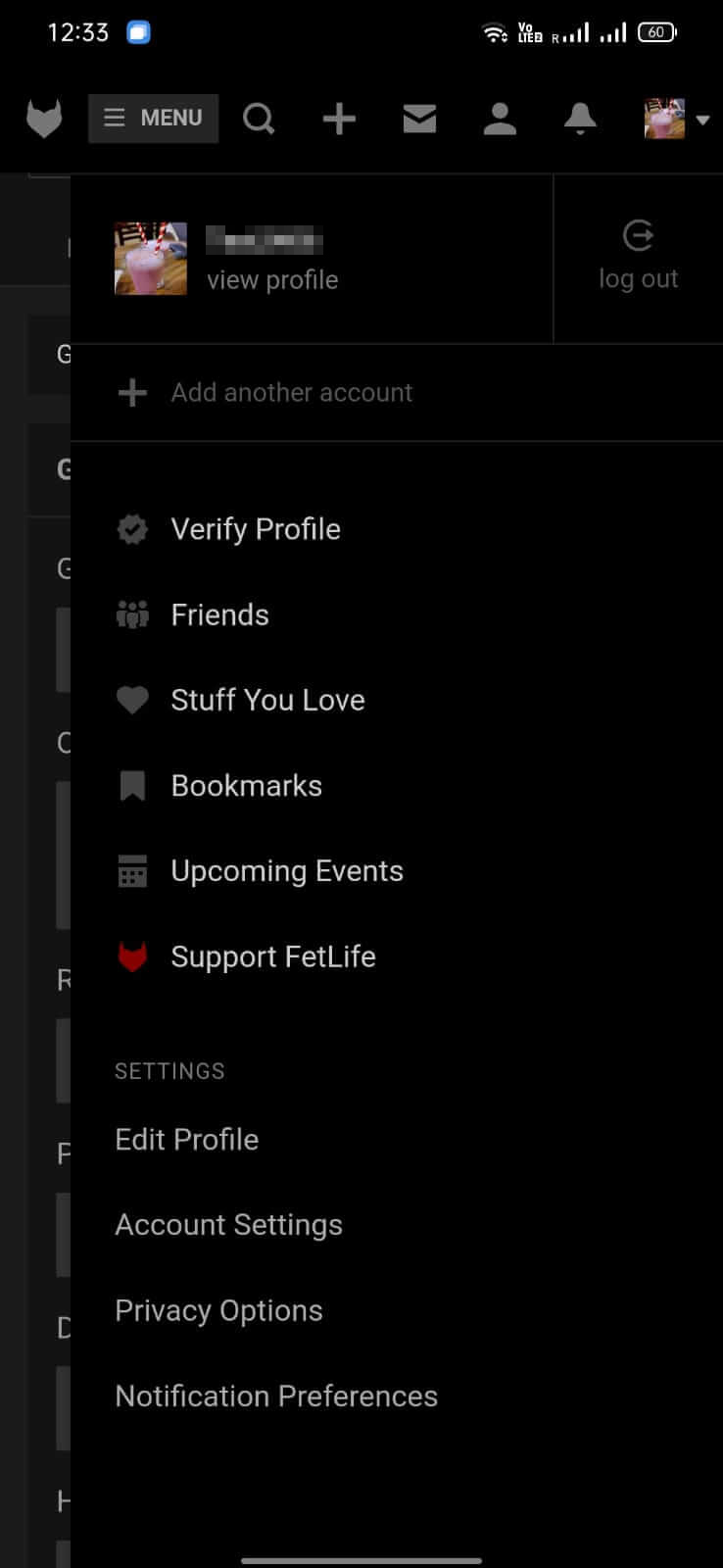 Screenshot FetLife APK v1.0