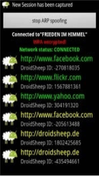 Screenshot DroidSheep APK v16