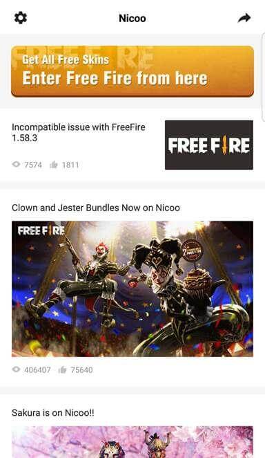Screenshot Nicoo APK v1.4.3 untuk Android