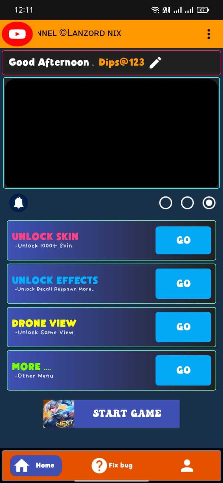 Screenshot NiX Injector APK v2.29