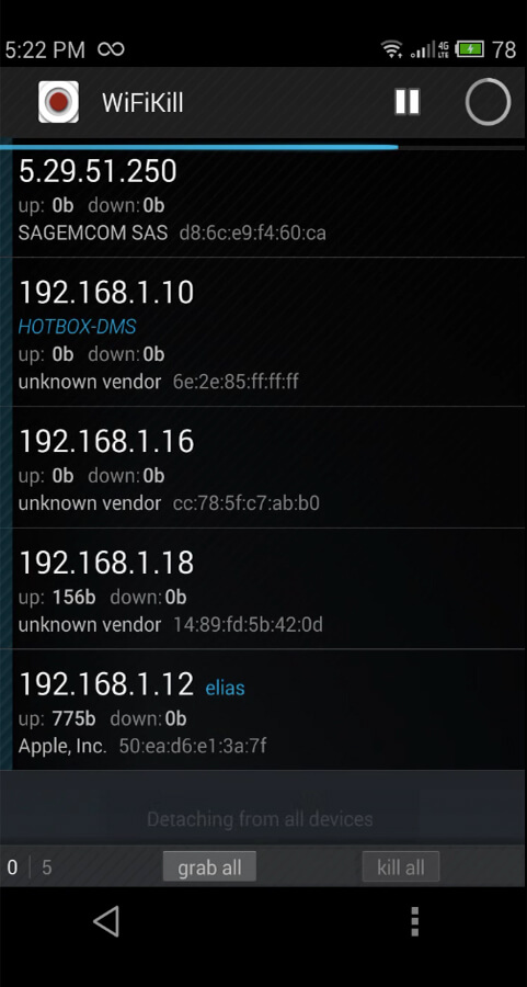 Screenshot WiFiKill APK v2.3.2 untuk Android