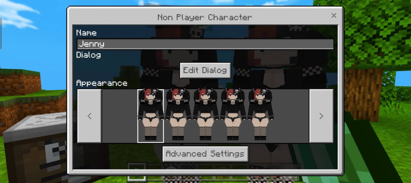 Screenshot Minecraft Jenny APK v5.80