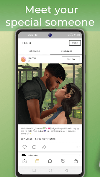 Screenshot IMVU APK v14.7.1.140701003