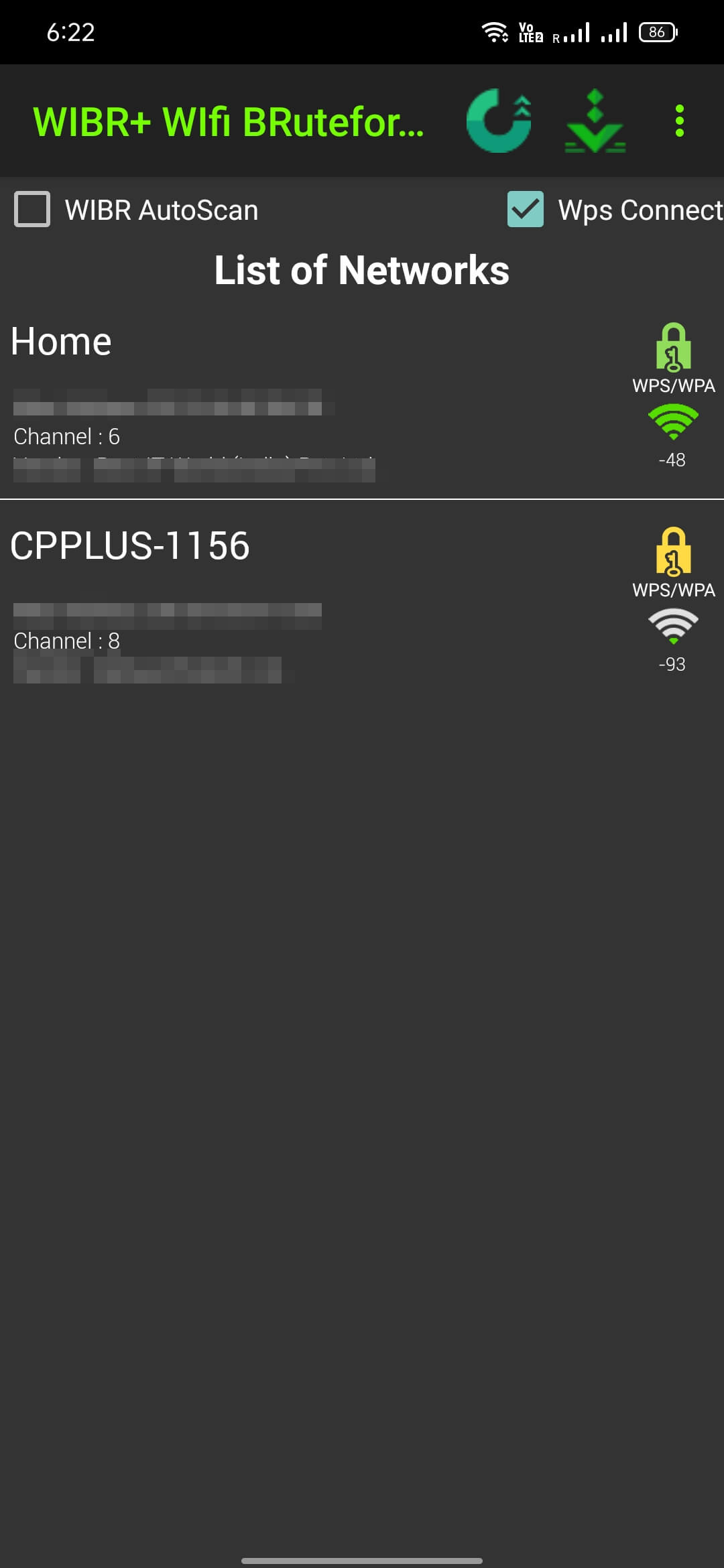 Screenshot WIBR+ APK