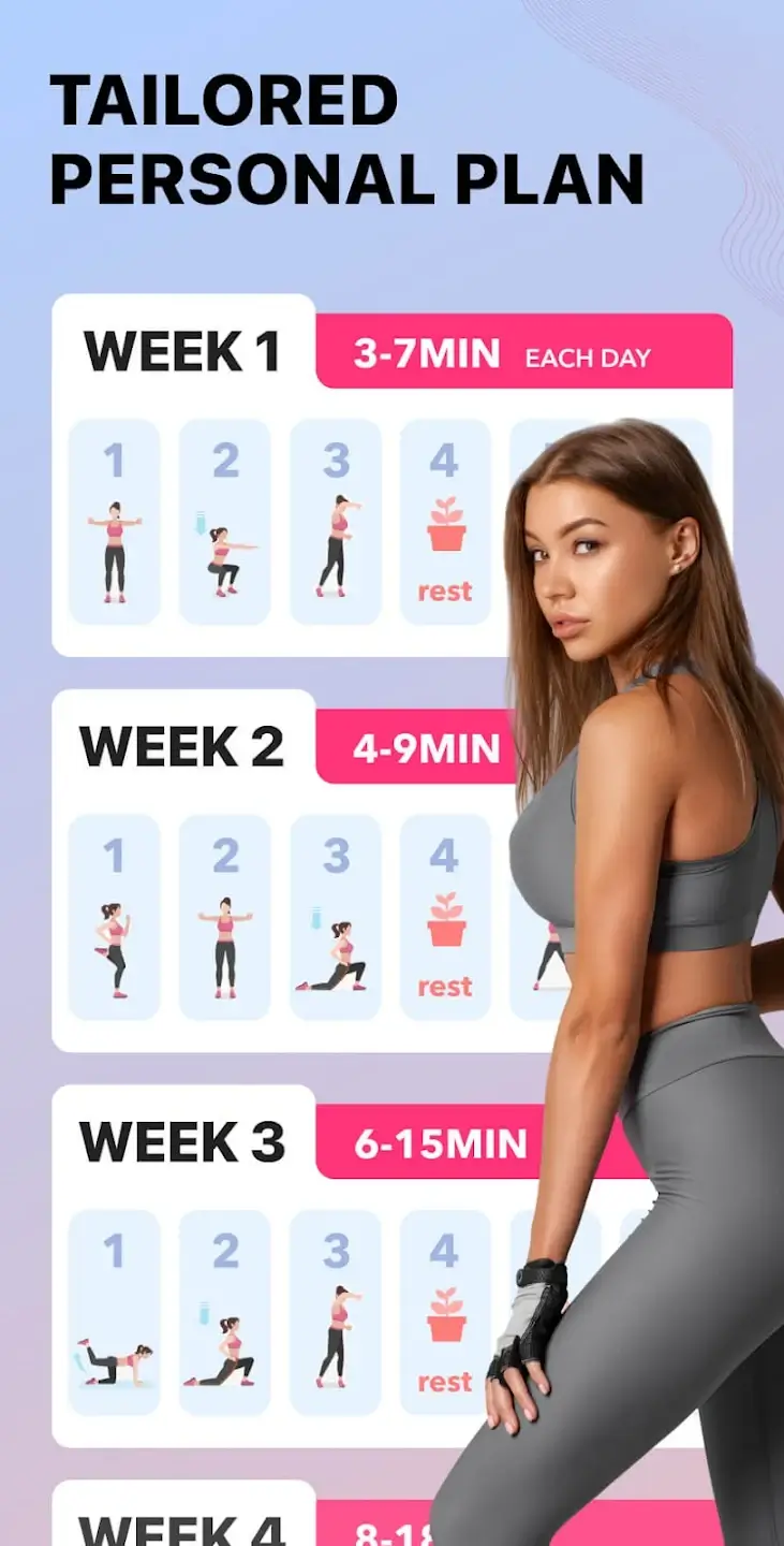 Screenshot Female Fitness APK 2.0.2