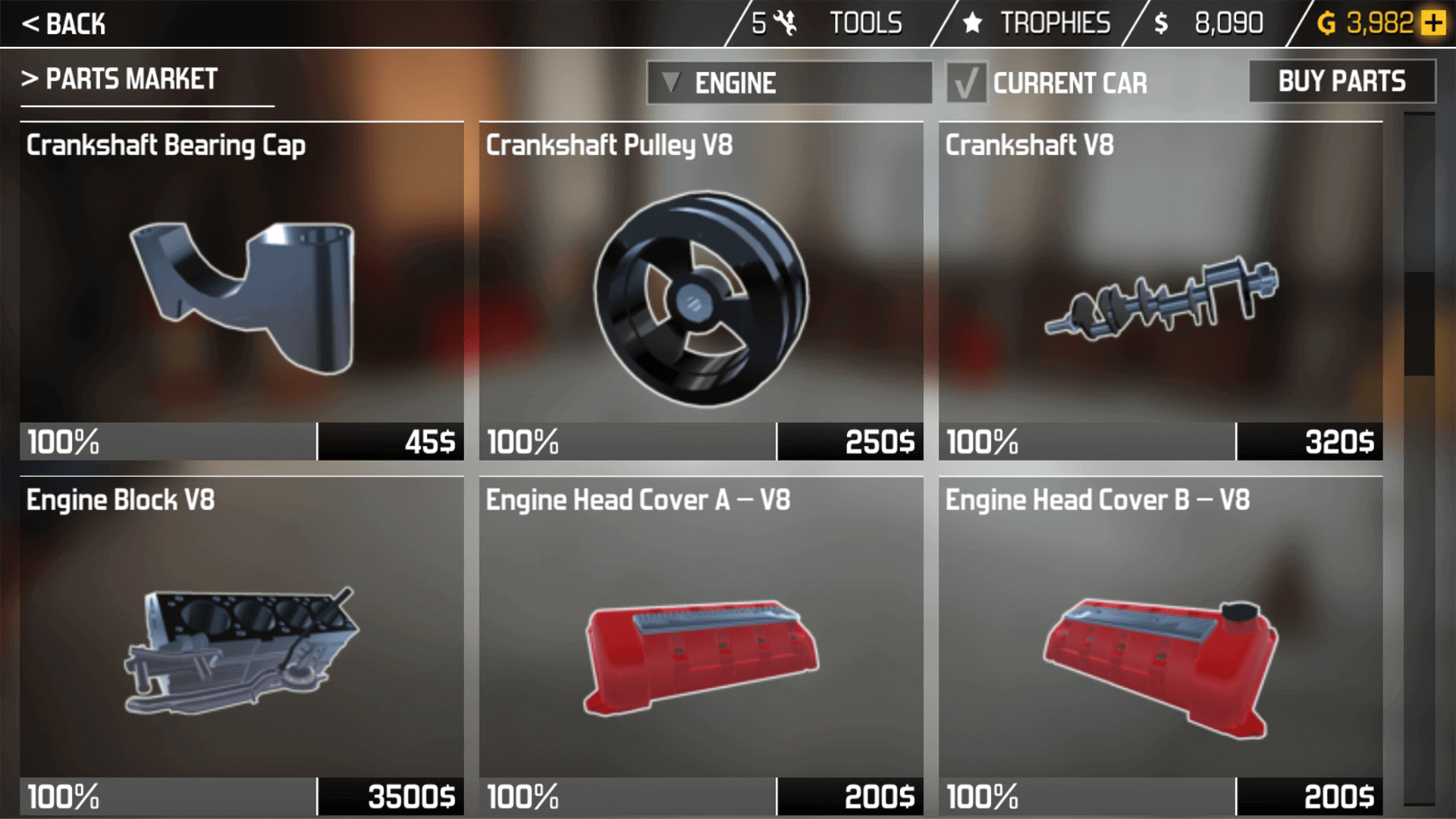 Screenshot Car Mechanic Simulator 21 APK v2.1.130