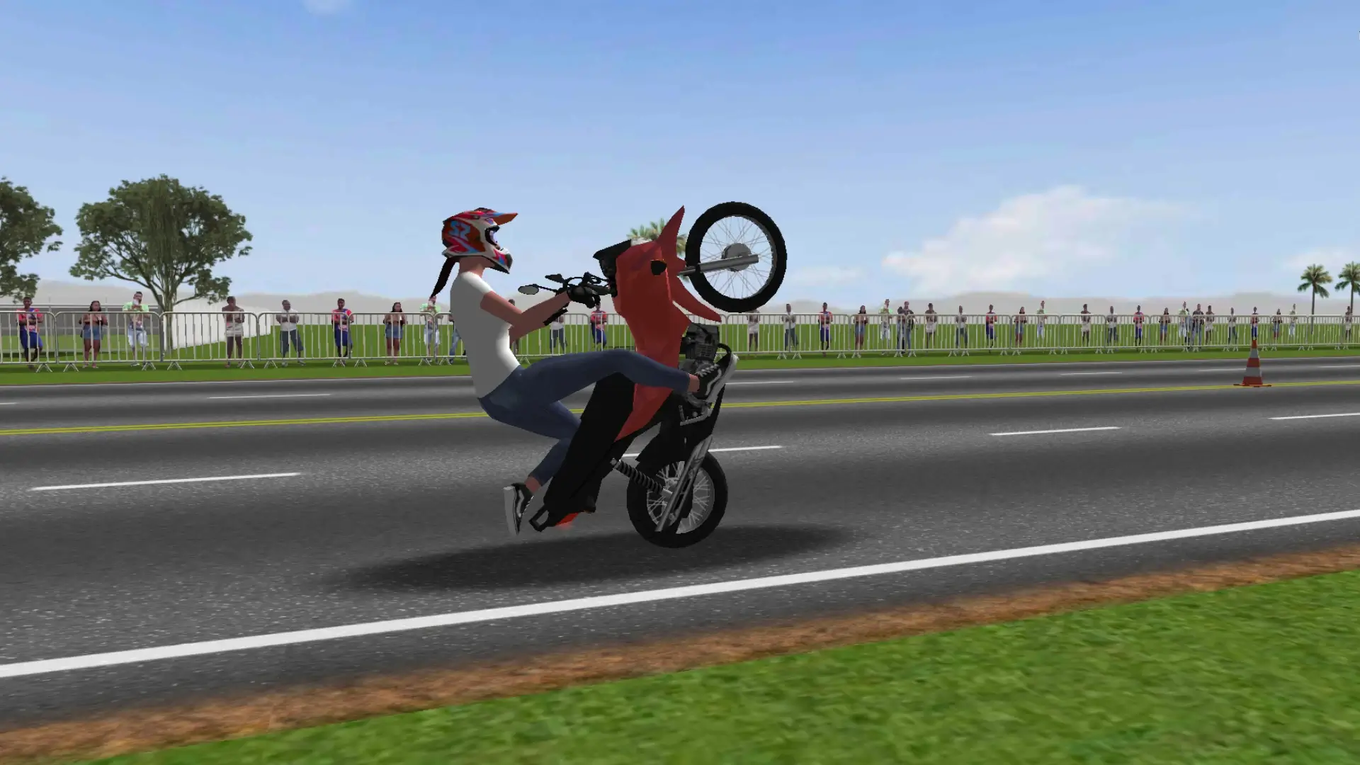 Screenshot Moto Wheelie 3D APK