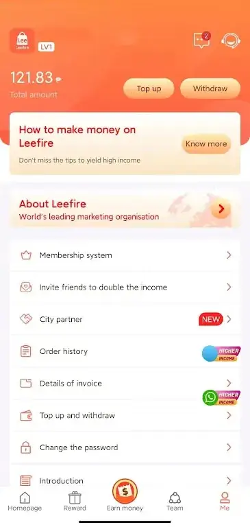 Screenshot Leefire APK v3.1.11 untuk Android