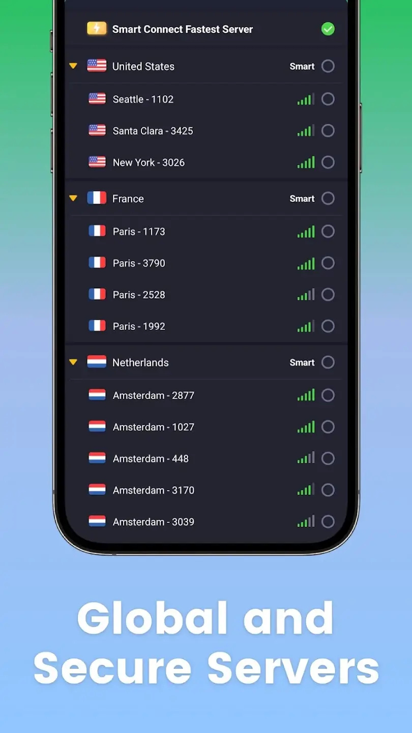 Screenshot 3X VPN APK v5.6.395 untuk Android