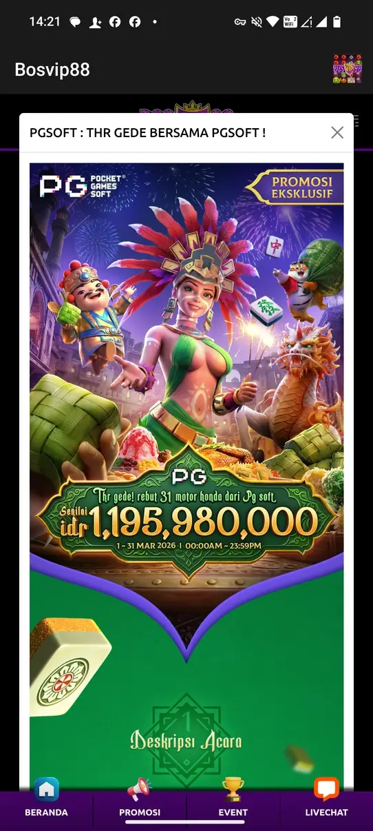 Screenshot Bosvip88 APK Download v13.9