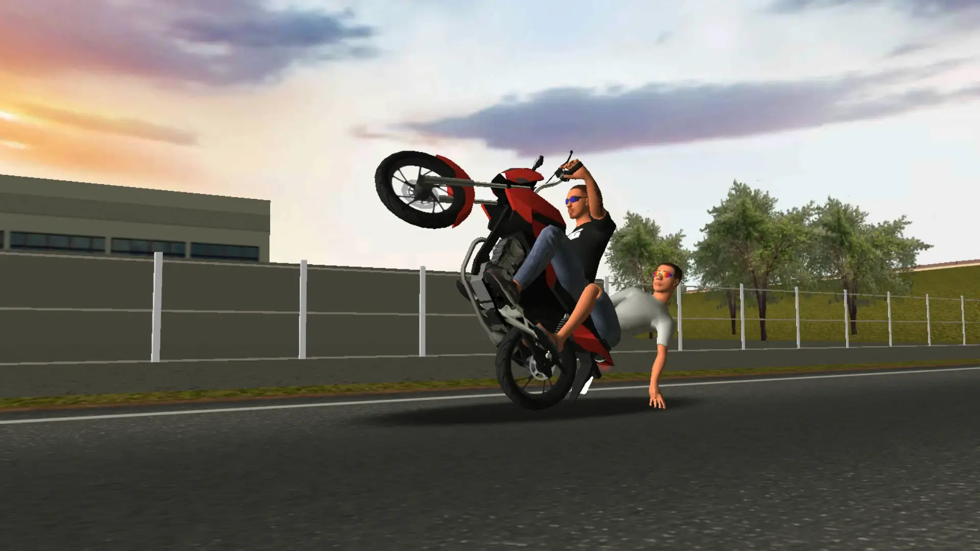 Screenshot Moto Wheelie 3D APK