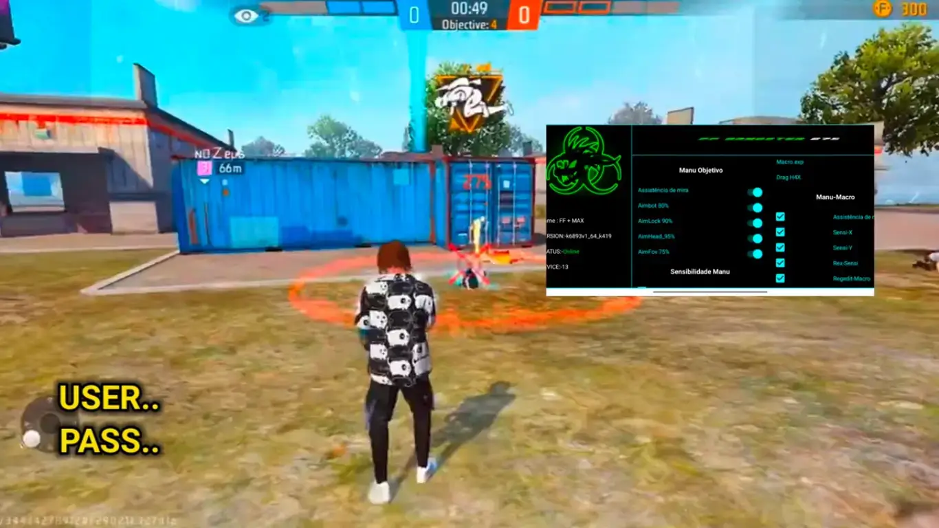 Screenshot FF Gangster 675 Injector APK v1.123.X