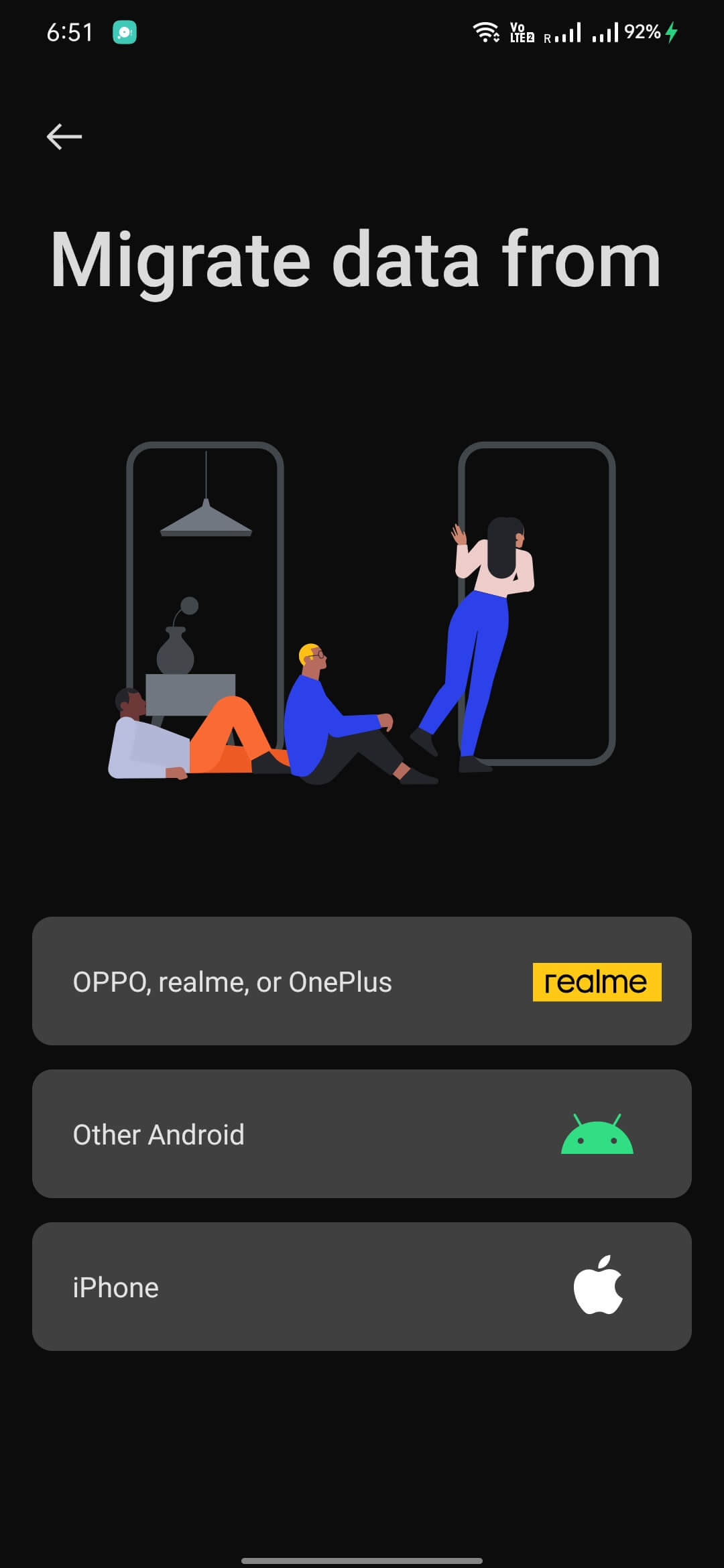 Screenshot OPPO Clone Phone APK