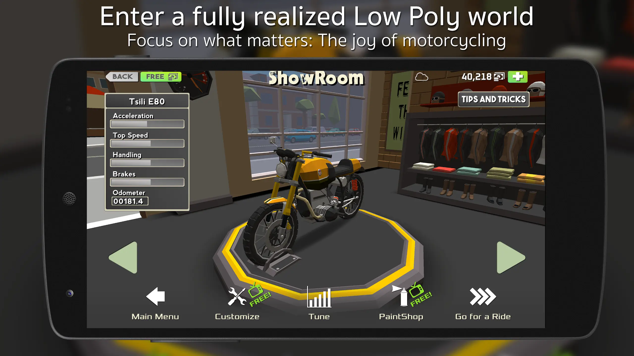 Screenshot Cafe Racer MOD APK v21 (Unlimited Money)