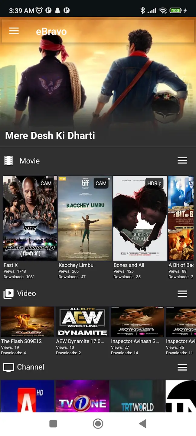 Screenshot eBravo APK v9.0.0.9 untuk Streaming Online