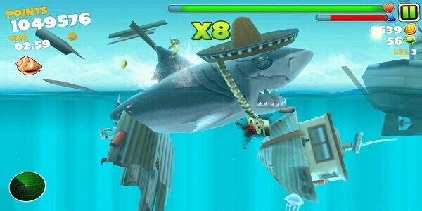 Screenshot Hungry Shark Evolution APK