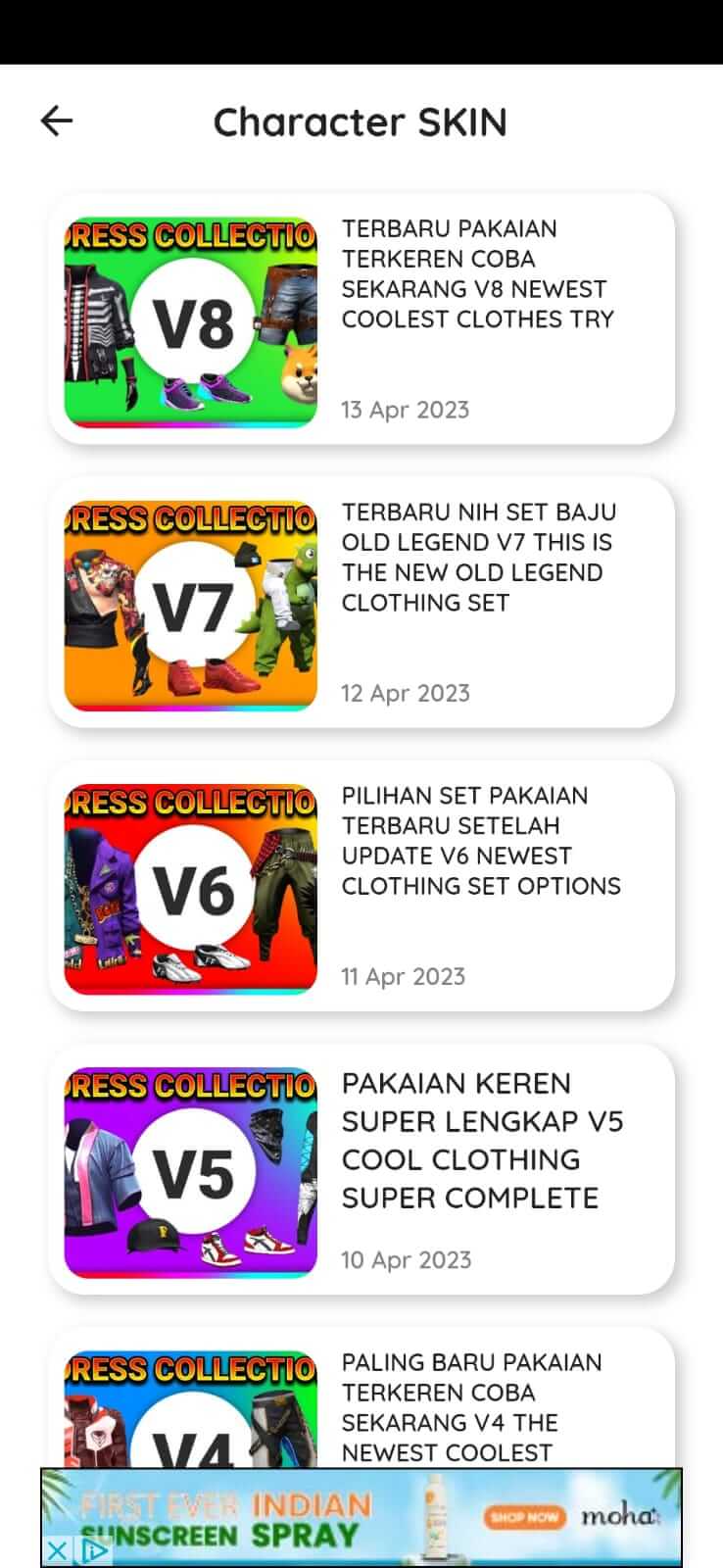 Screenshot Skin Tools APK v6.1.0 untuk Android