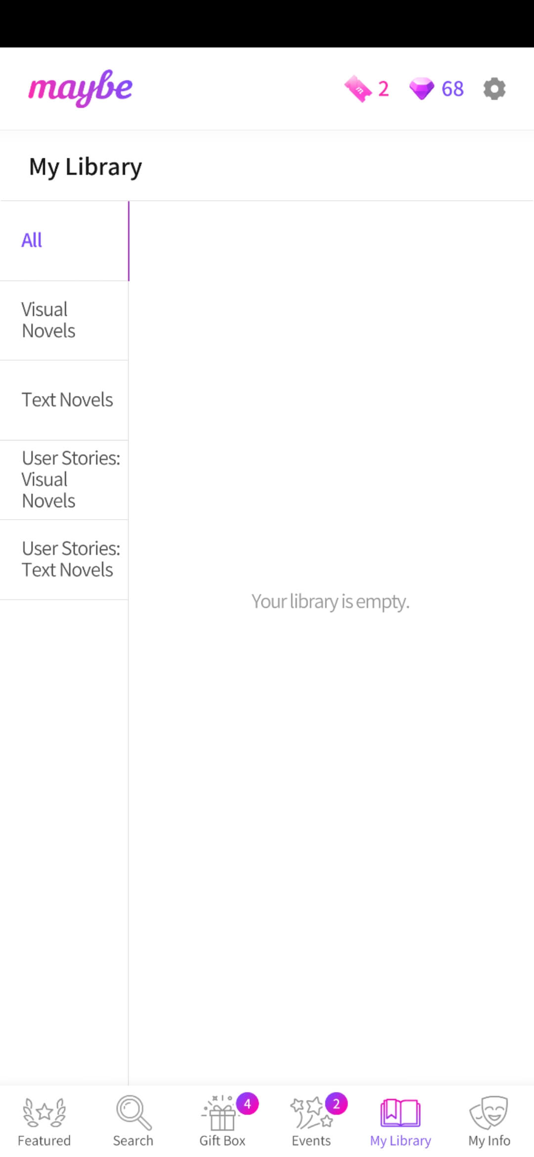 Screenshot Maybe: Interactive Stories APK