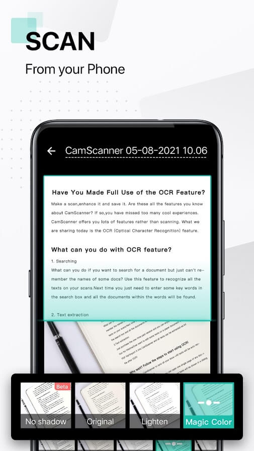 Screenshot CamScanner APK