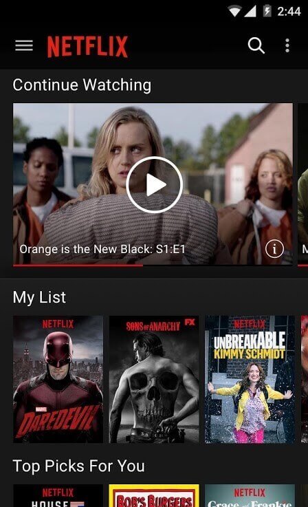 Screenshot Netflix APK