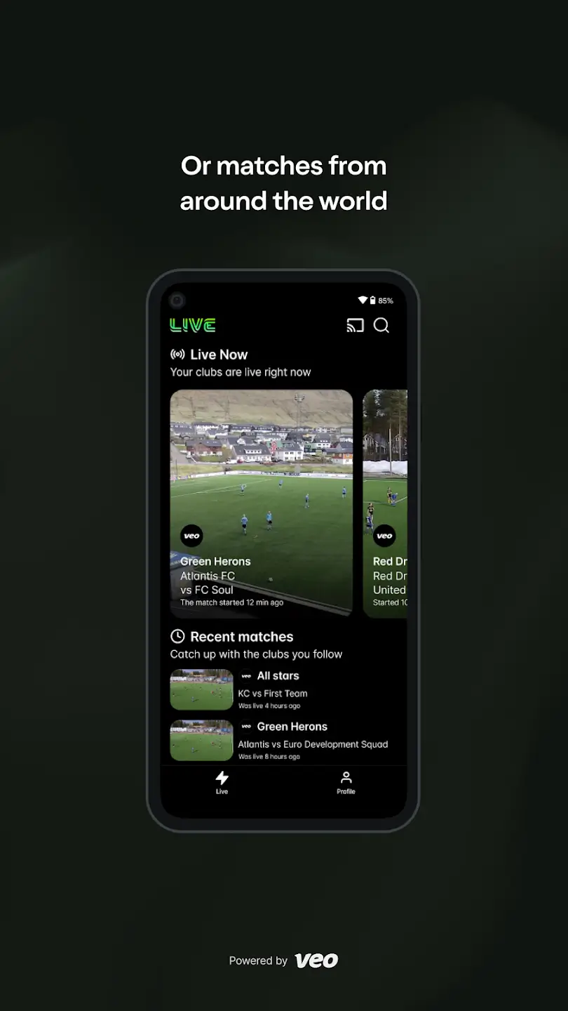 Screenshot Veo Live APK v1.13.2
