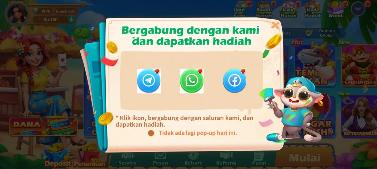 Screenshot LuckyMino APK