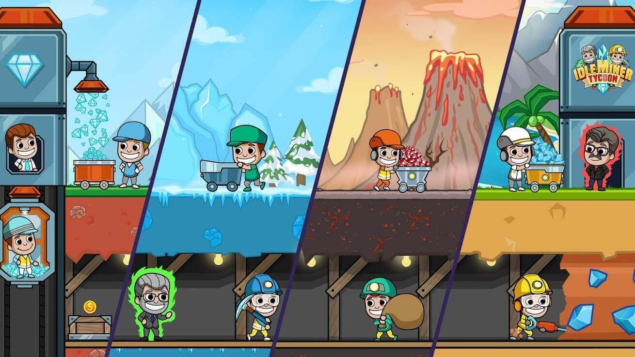 Screenshot Idle Miner Tycoon APK v5.52.0