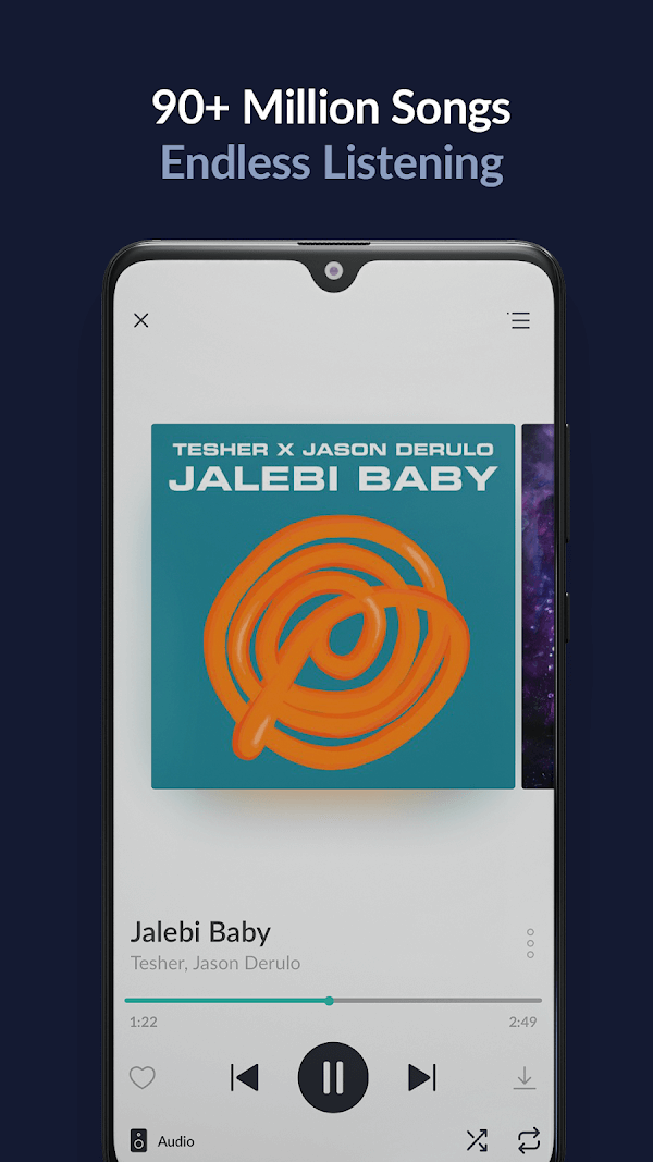 Screenshot JioSaavn APK Download v5.10.1