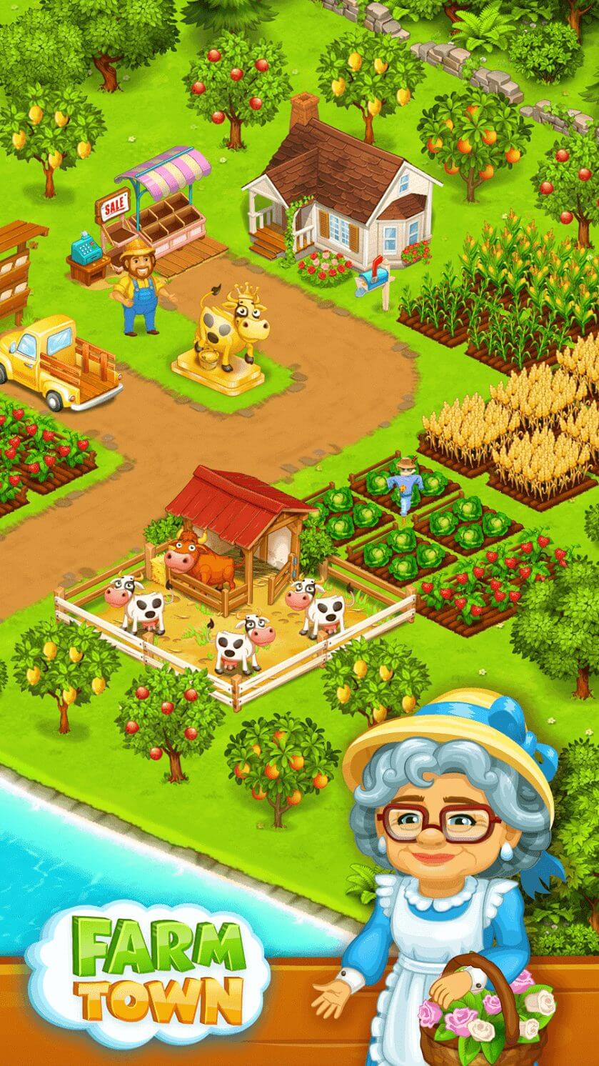 Screenshot Farm Town APK v4.89 Download Terbaru