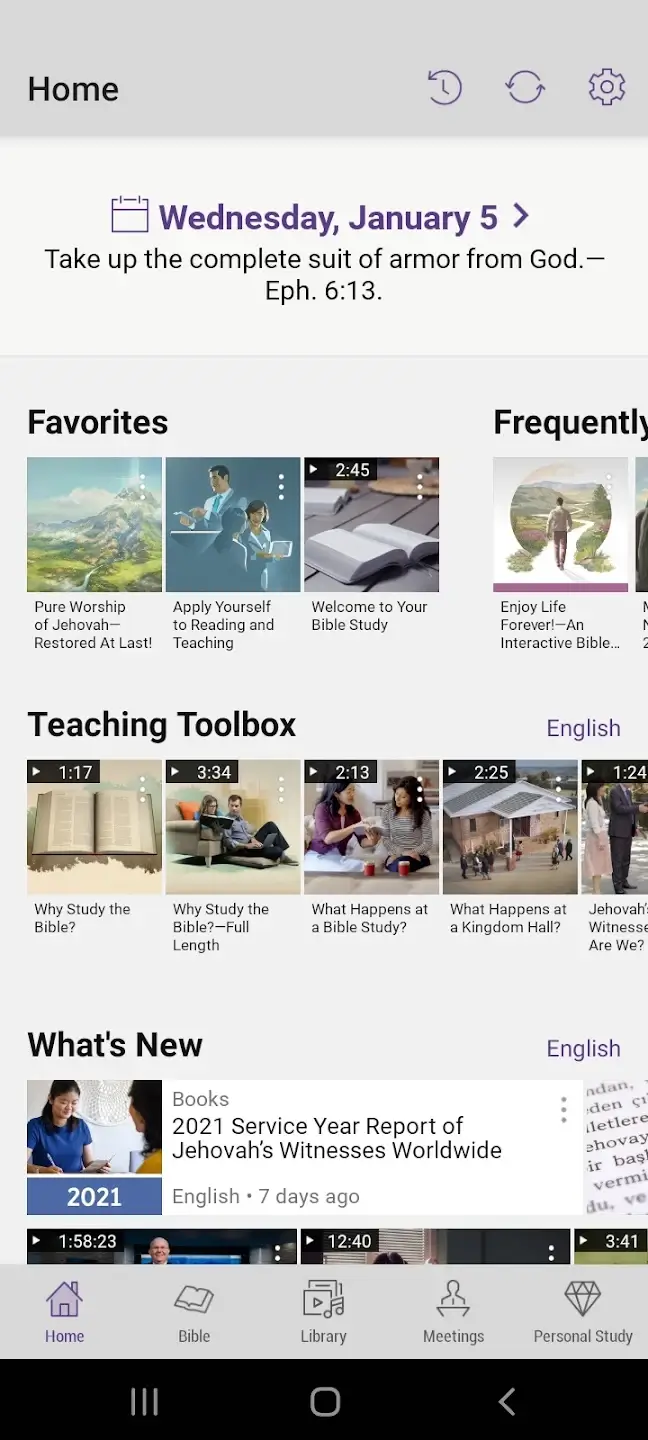 Screenshot JW Library APK v15.8